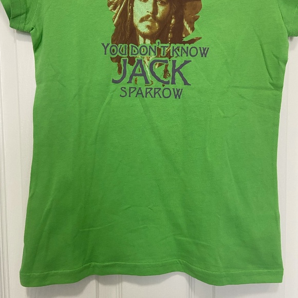 Disney Pirates of the Caribbean Jack Sparrow T-Shirt - Picture 3 of 8